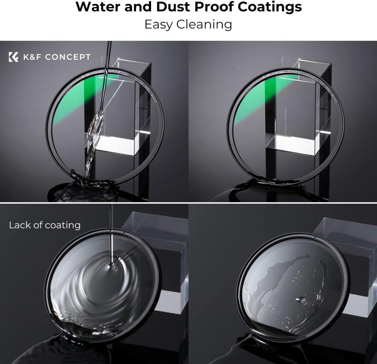 55MM Magnetischer MCUV Filter mit Objektivdeckel Schutzfilter UV