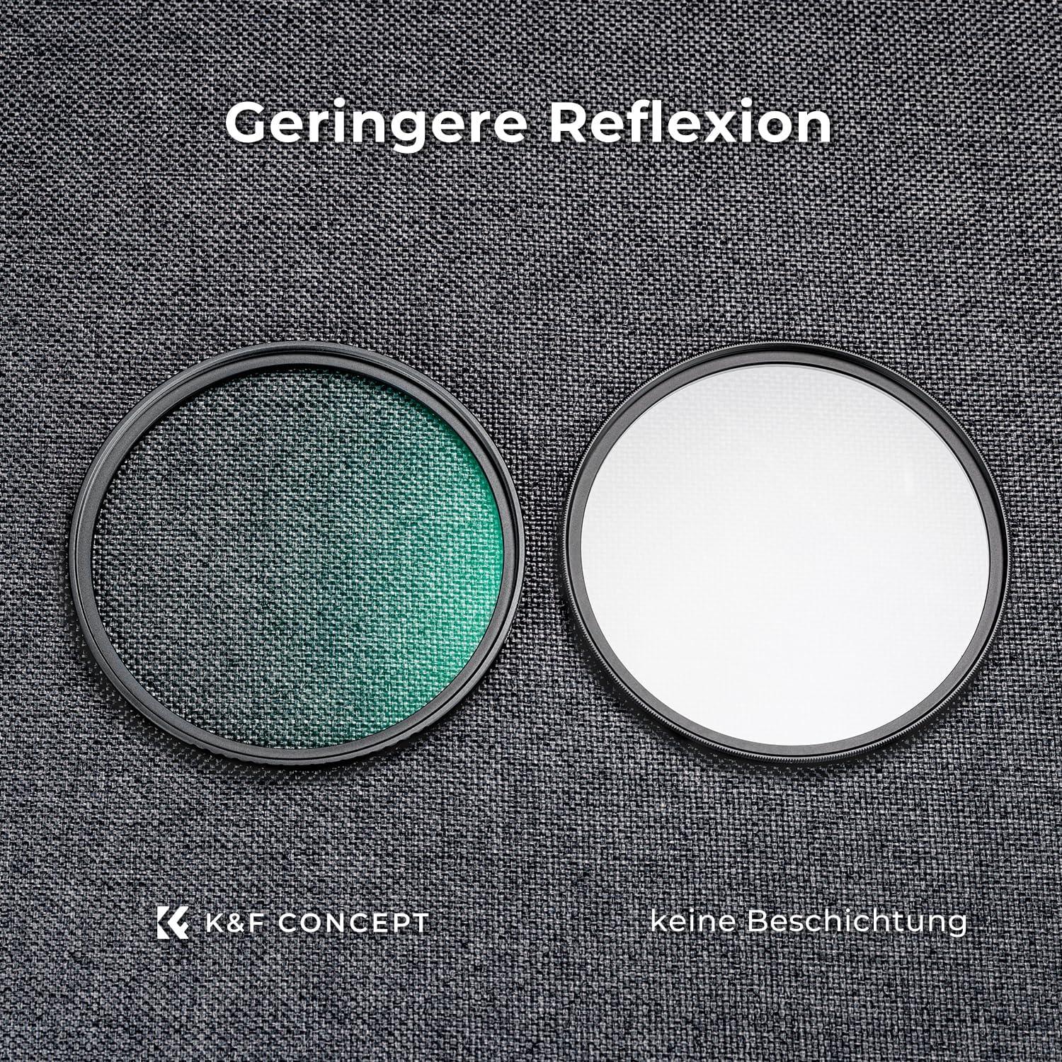55MM MCUV Pro UV-Filter Slim, Schutzfilter Ultraviolett-Filter UV