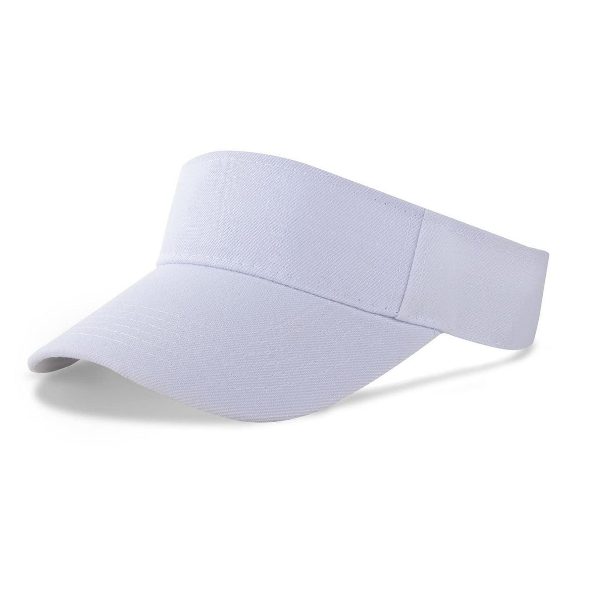 Visor Cap atmungsaktiv – Sportliche Sommerkappe für Damen & Herren (Weiß)