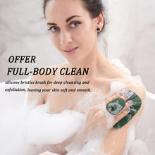 Silikon Körperbürste Duschbürste Massagebürste für