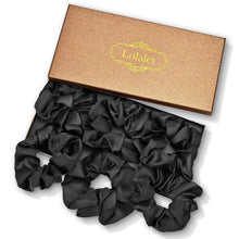Schwarze Lolalet Haargummis für Damen (6