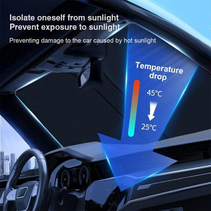 Auto Frontscheiben Sonnenschutz 136x65cm – UV Schutz & Kühlung