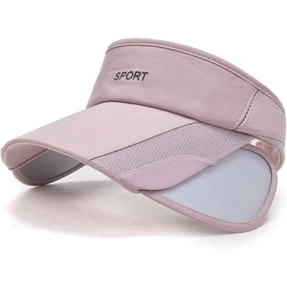 Visor Cap Damen Herren mit Einziehbarer Krempe – UV-Schutz