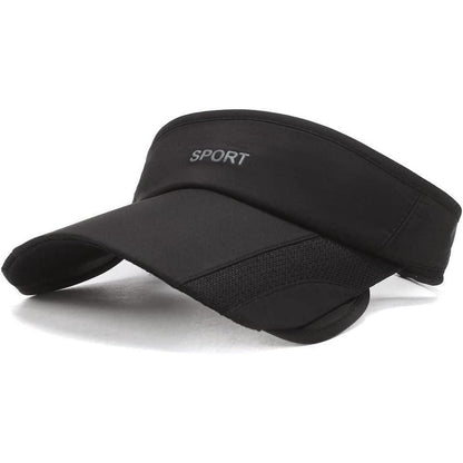 Visor Cap Damen Herren mit Einziehbarer Krempe – UV-Schutz