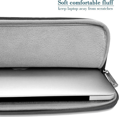 TECOOL 14 Zoll Laptoptasche Hülle MacBook Air 15 Wasserdicht Space Grau