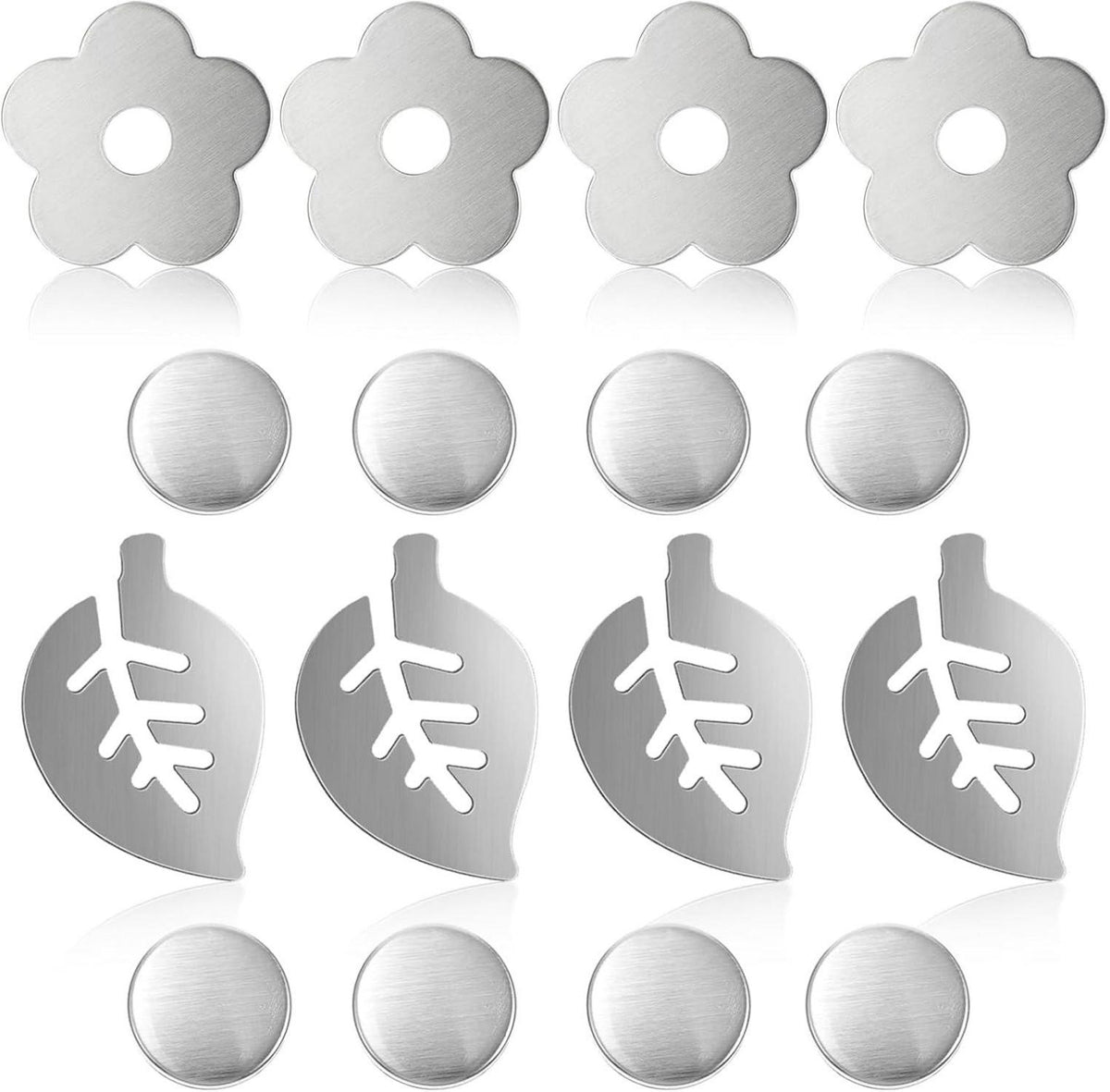 Magnetische Tischdeckenbeschwerer Blumen Blatt Set 8 Stück