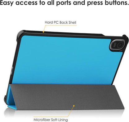 Ultradünne Schutzhülle mit Ständer für Honor Pad 8 12-Zoll Tablet Blau