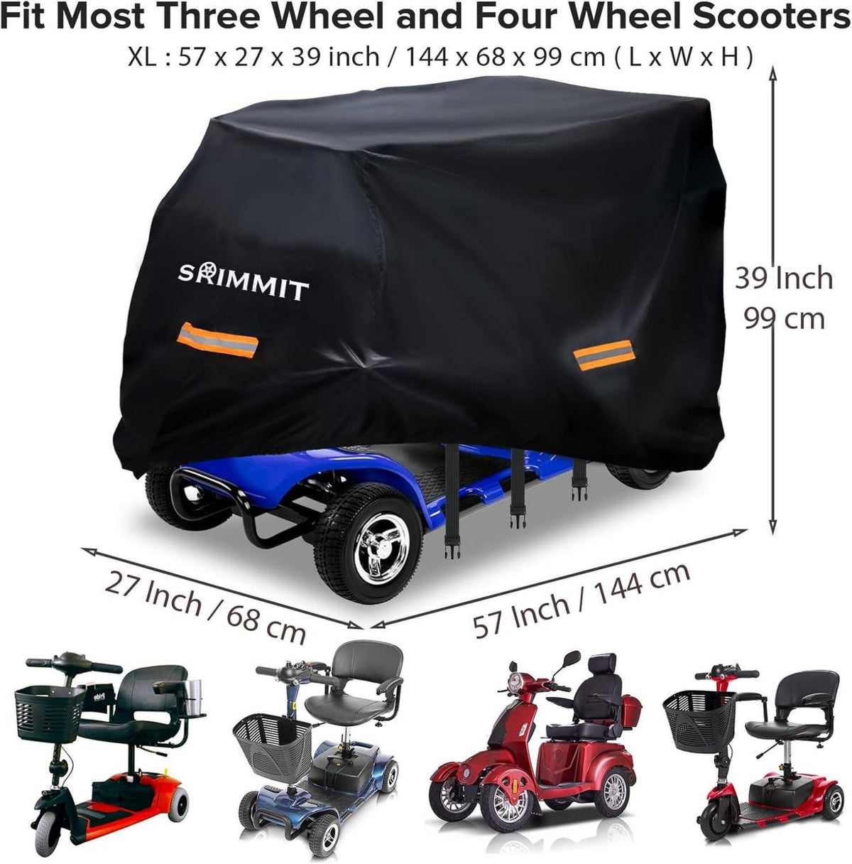 Elektromobil Abdeckhaube 420D Oxford Fabric Waterproof Mobility