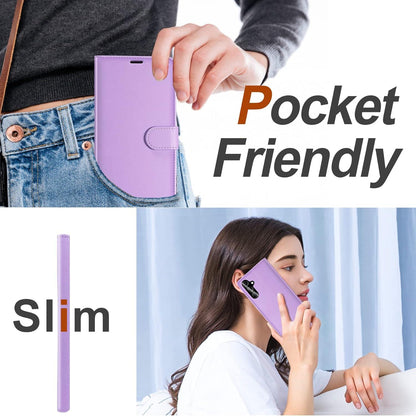 Handyhülle Samsung Galaxy A14 4G/5G + Glas Schutz RFID Magnet