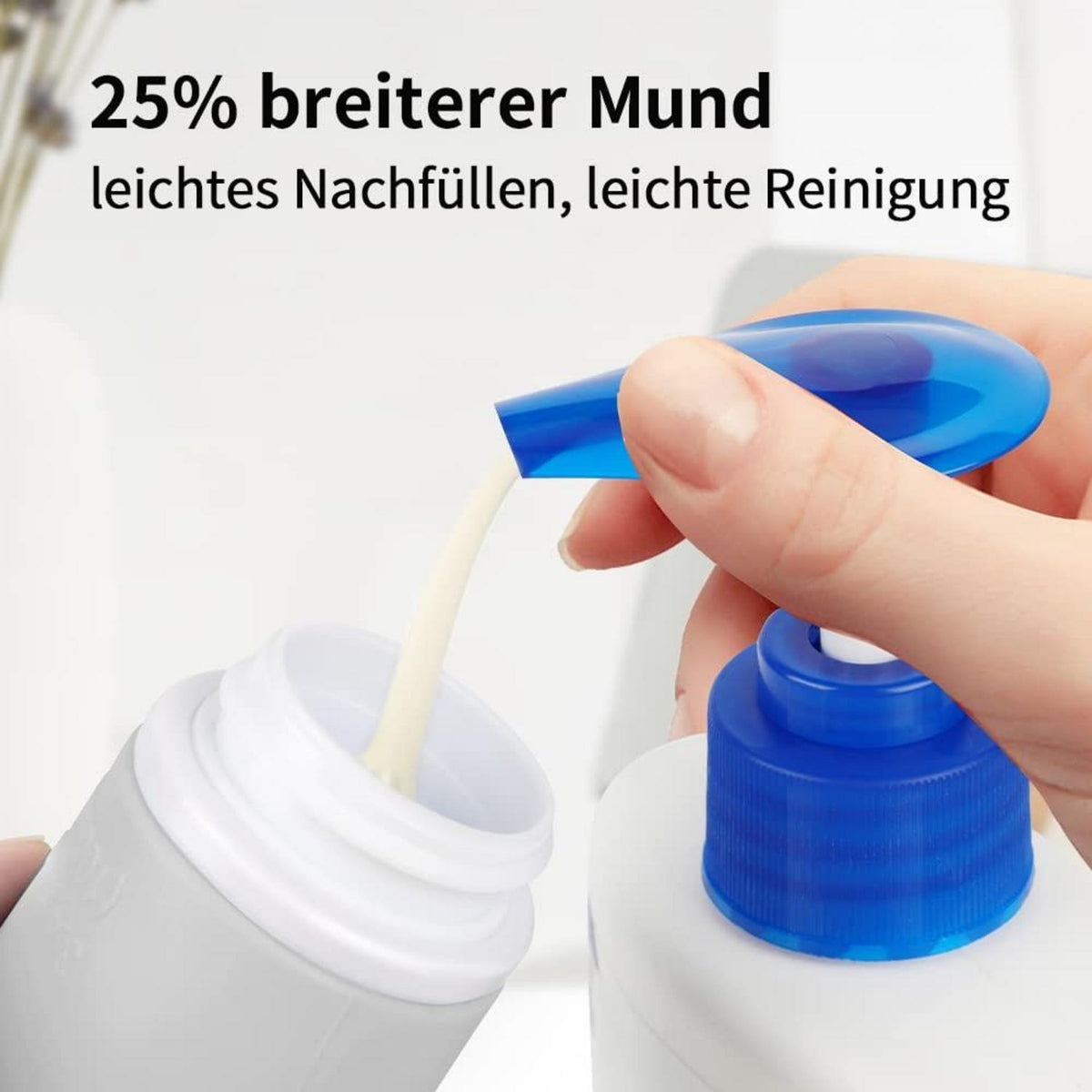 3er Set Silikon Reiseflaschen 100ml BPA-frei FDA-zertifiziert