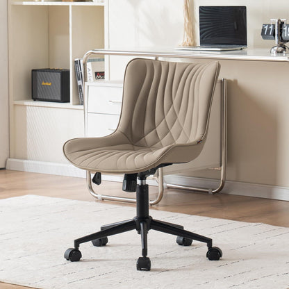 Ergonomischer Bürostuhl mit Fischschwanz-Design und Wippfunktion