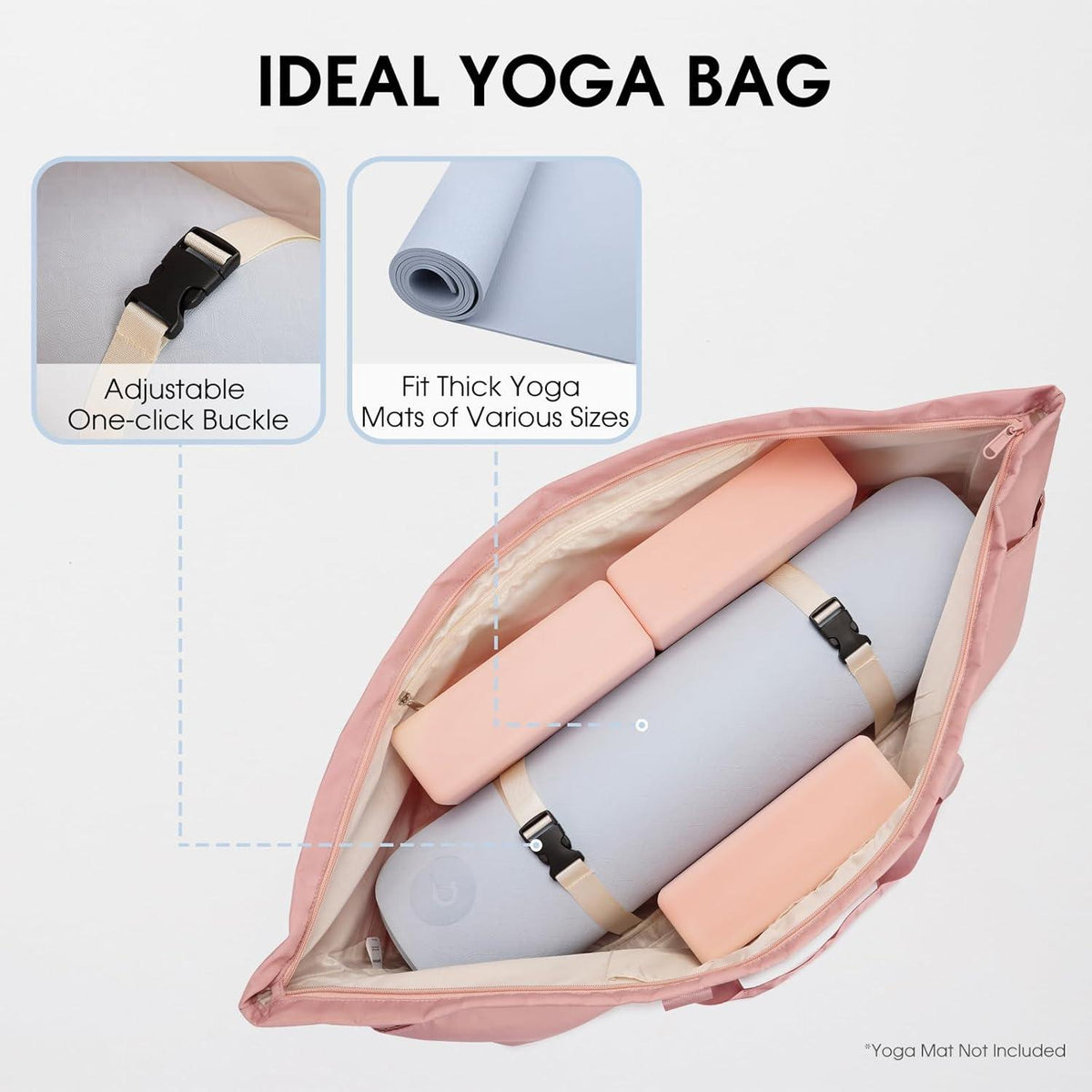 Sporttasche Damen Groß Reisetasche mit Schuhtasche