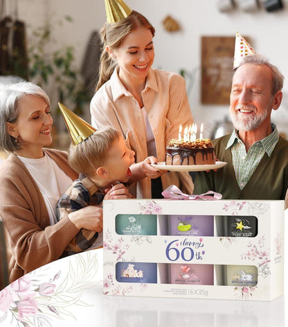 Duftkerzen Geschenkset für Frauen | Entspannungsgeschenke 6er Set