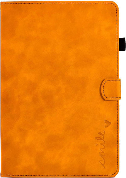 Samsung Galaxy Tab A 10.1 Zoll 2019 Hülle Orange PU Leder SM-T510 SM-T515