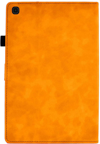 Hülle Samsung Galaxy Tab A 10.1 Zoll 2019 SM-T510 SM-T515 Orange PU