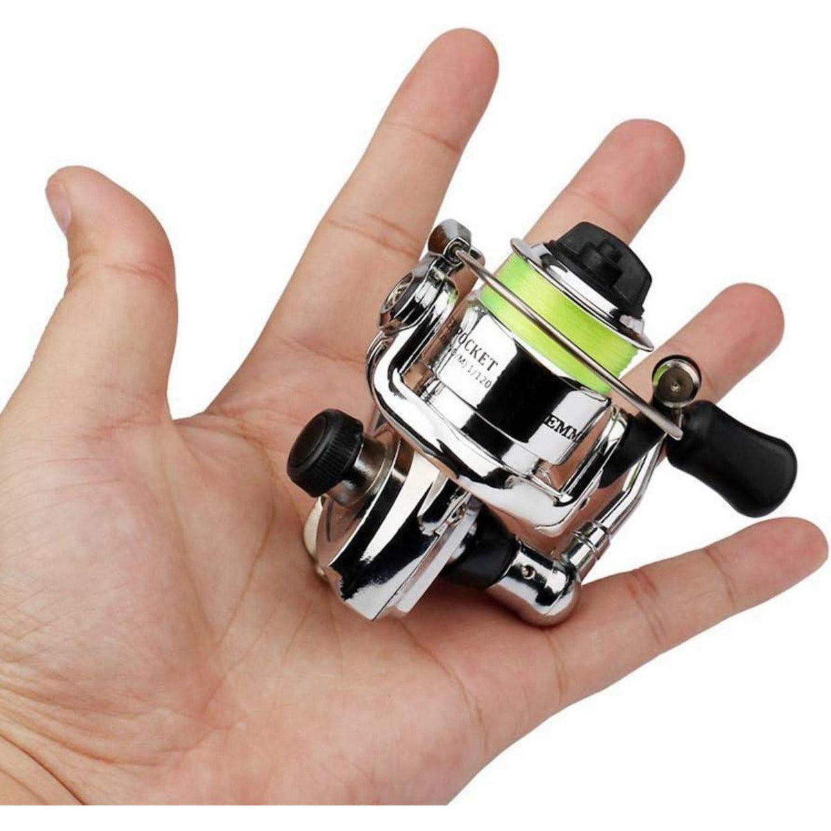 Mini Angelruten Set mit Rolle, faltbar, 1M/1.4M/1.6M