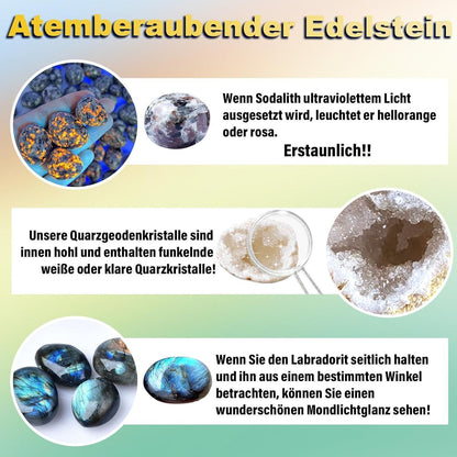 Adventskalender 2026 Kristalle Kinder 24 Tage