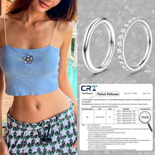 Bauchnabelpiercing Hoop Bananabells 2er Set Chirurgenstahl Klickverschluss