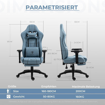 Ergonomischer Gaming Stuhl mit