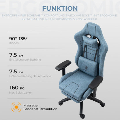 Ergonomischer Gaming Stuhl mit