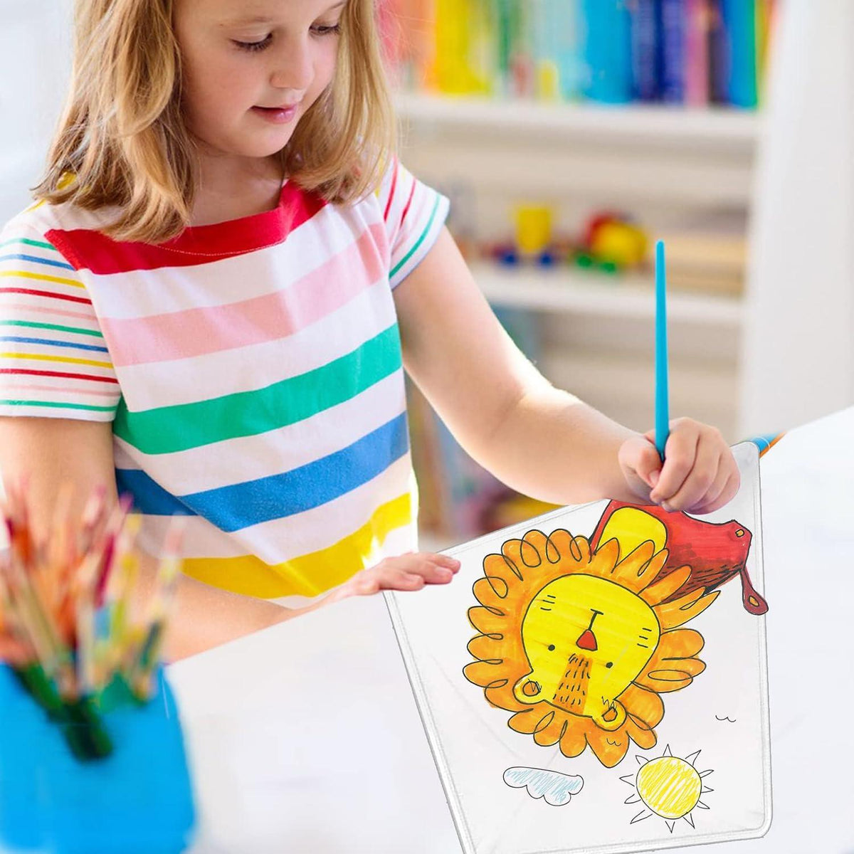 DIY Drachen für Kinder Set 10 Stück Maldrachen Party Pack