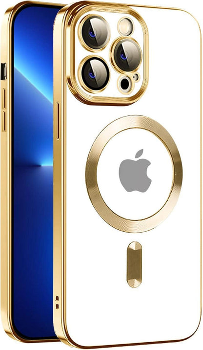 Magnetische Hülle für iPhone 11 Pro Max MagSafe Stoßfest