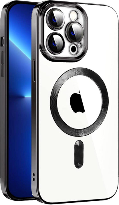 Magnetische iPhone 11 Pro Max Hülle MagSafe Stoßfest Anti-Vergilbung