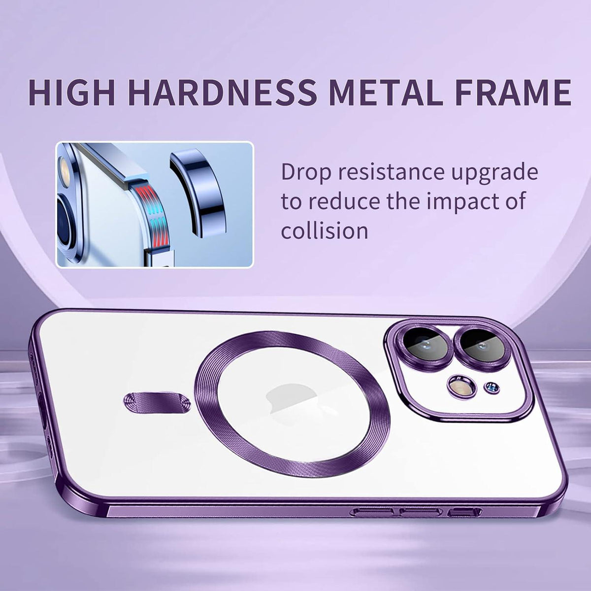 Magnetische iPhone 11 Hülle Kompatibel mit