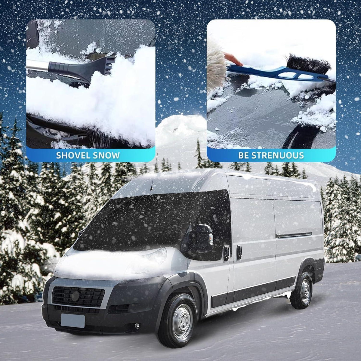 Frontscheibenabdeckung für Fiat Ducato, Peugeot Boxer, Citroen Jumper