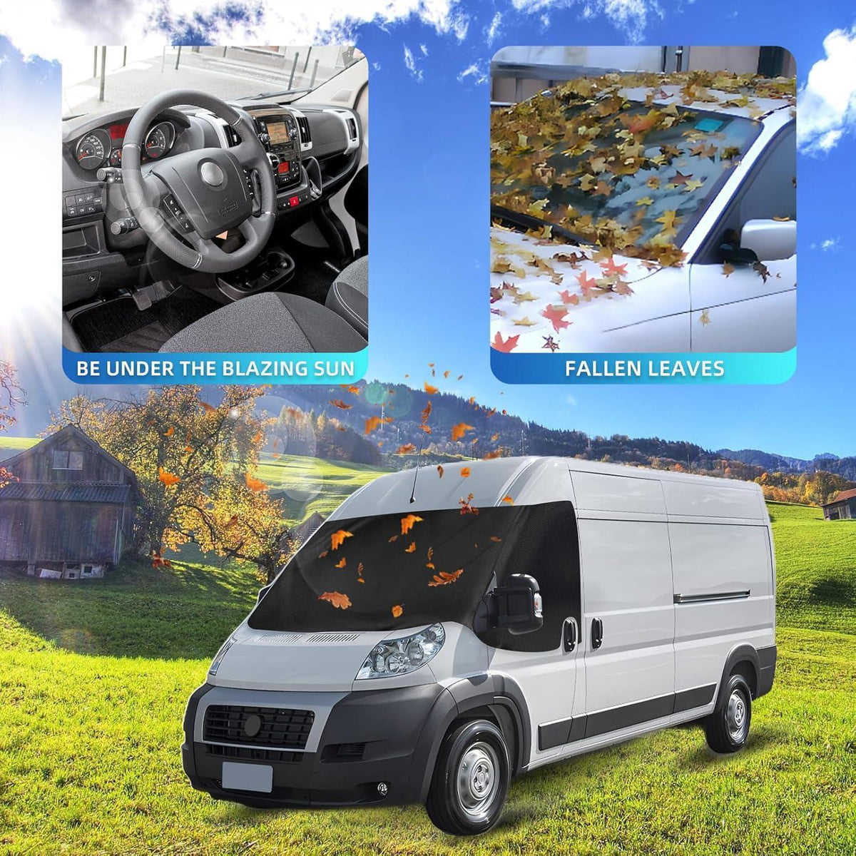 Frontscheibenabdeckung für Fiat Ducato, Peugeot Boxer, Citroen Jumper