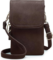 Kleine Damen Handytasche mit Geldbörse und verstellbarem Riemen