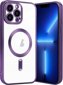 Klare Schlanke Hülle für iPhone 12 Pro mit MagSafe magnetische