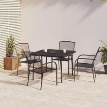 vidaXL Gartenmöbel Essgruppe 3-tlg. Tisch Stühle