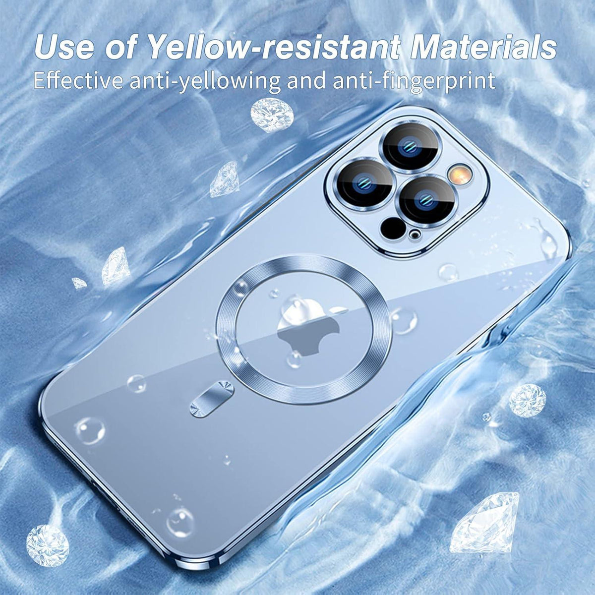 Hülle für iPhone 11 Pro MagSafe Anti-Fingerabdruck Transparent