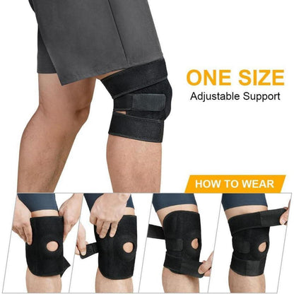 Sport Kniebandage für Männer Damen, Verstellbare Patella