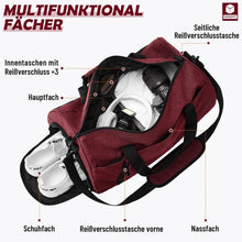 Sporttasche für Damen und Herren, 25L Duffel Bag mit