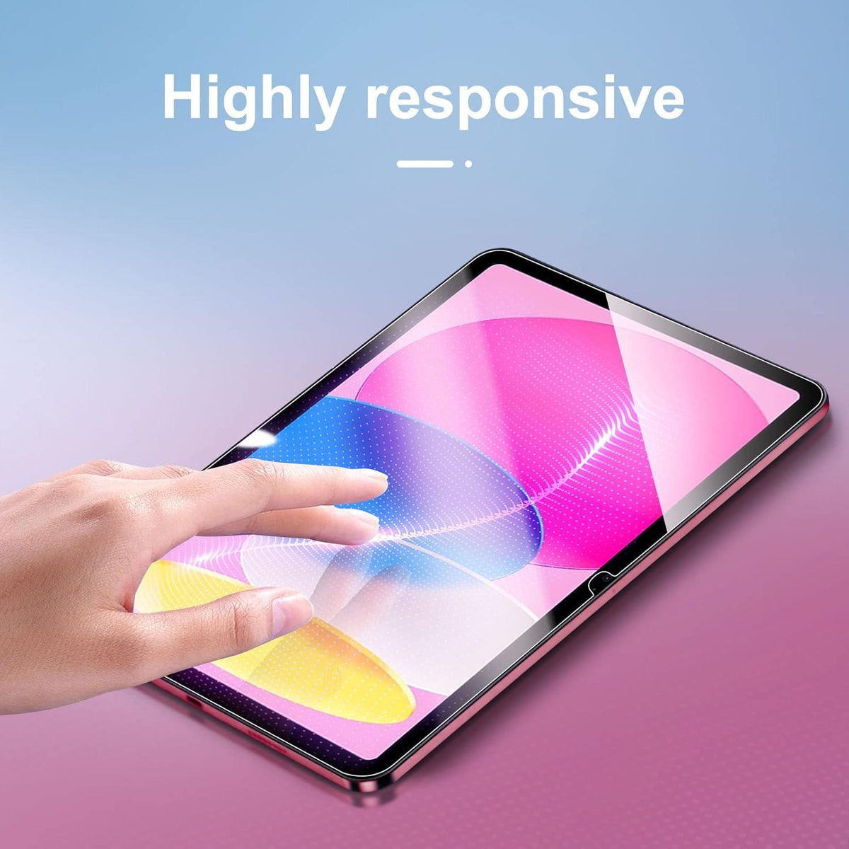Schutzglas 9H für iPad 10. Generation 10,9 Zoll (2022) - 2er Pack