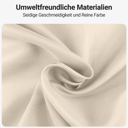 Duschvorhang Beige 80x180cm Polyester Antischimmel Wasserabweisend