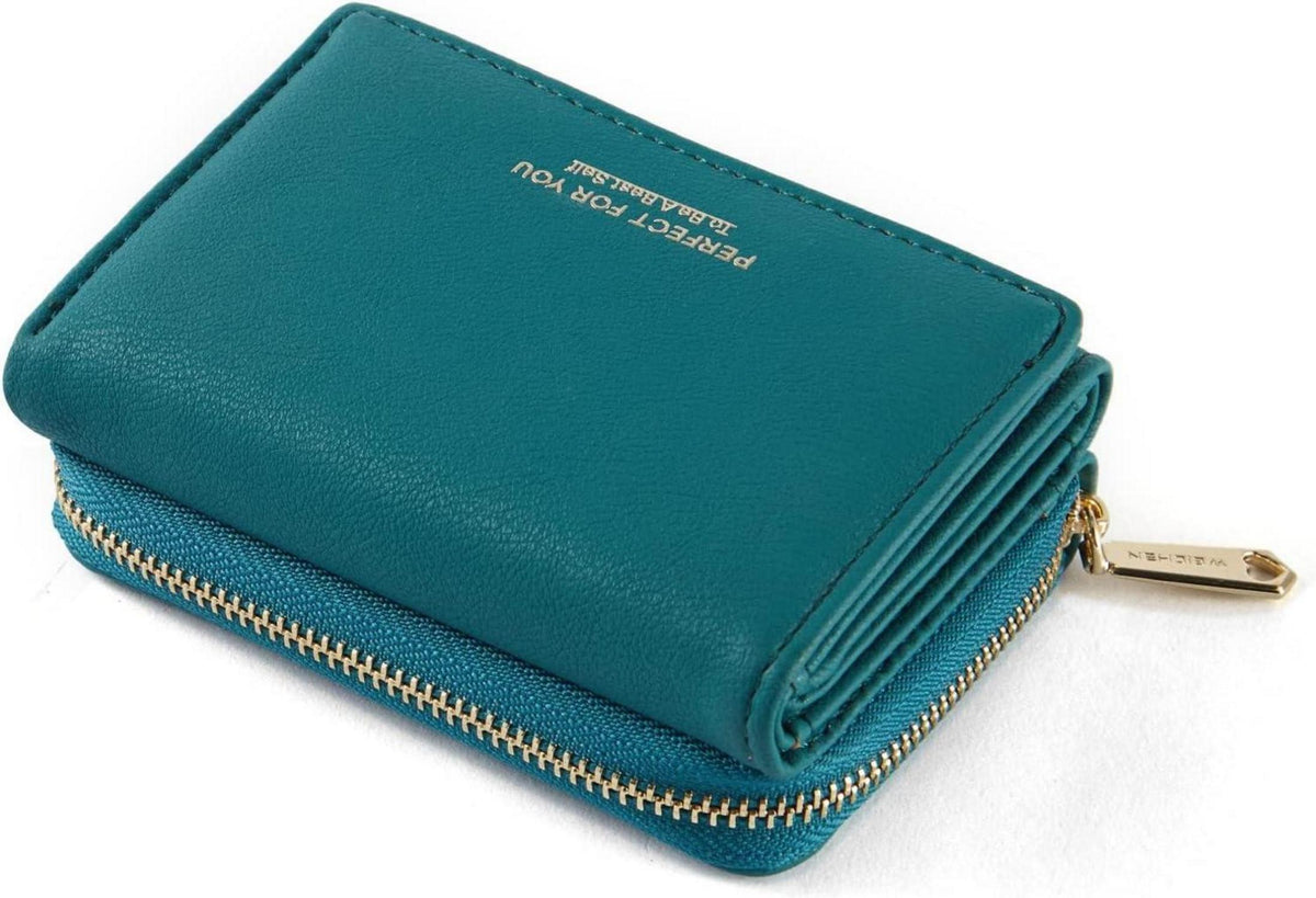 Kleines Damen Portemonnaie mit großer Kapazität und Münzfach, Vintage