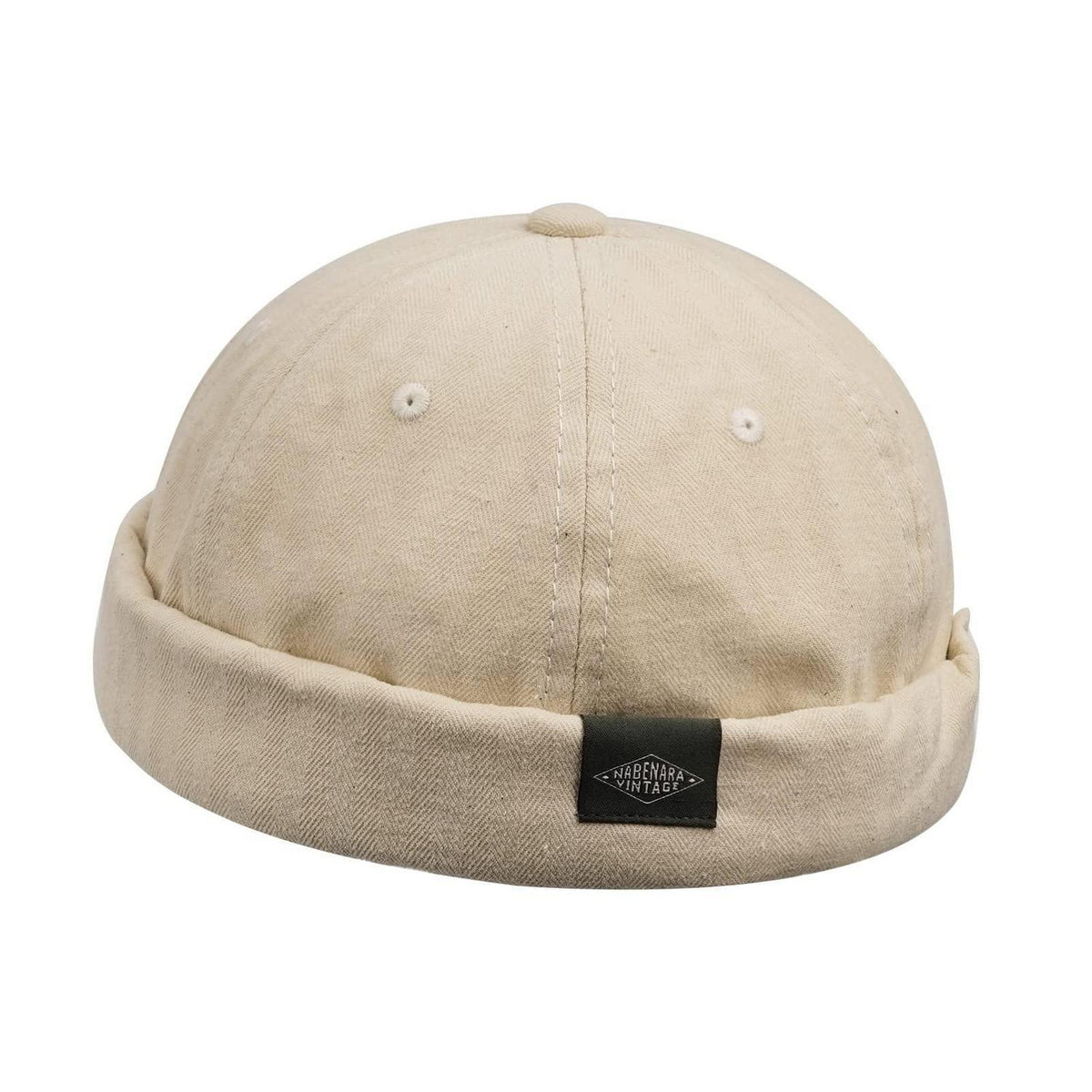 Docker Cap Baumwolle – Seemannsmütze Herren & Damen | Beige