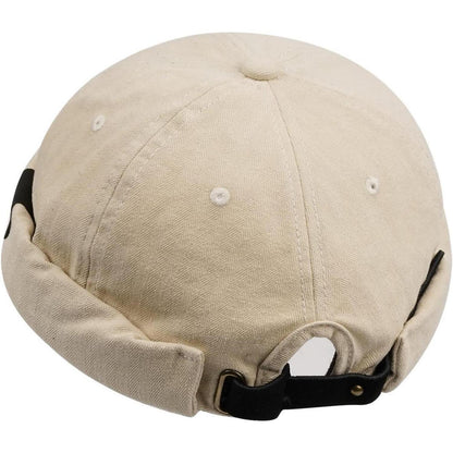 Docker Cap Baumwolle – Seemannsmütze Herren & Damen | Beige