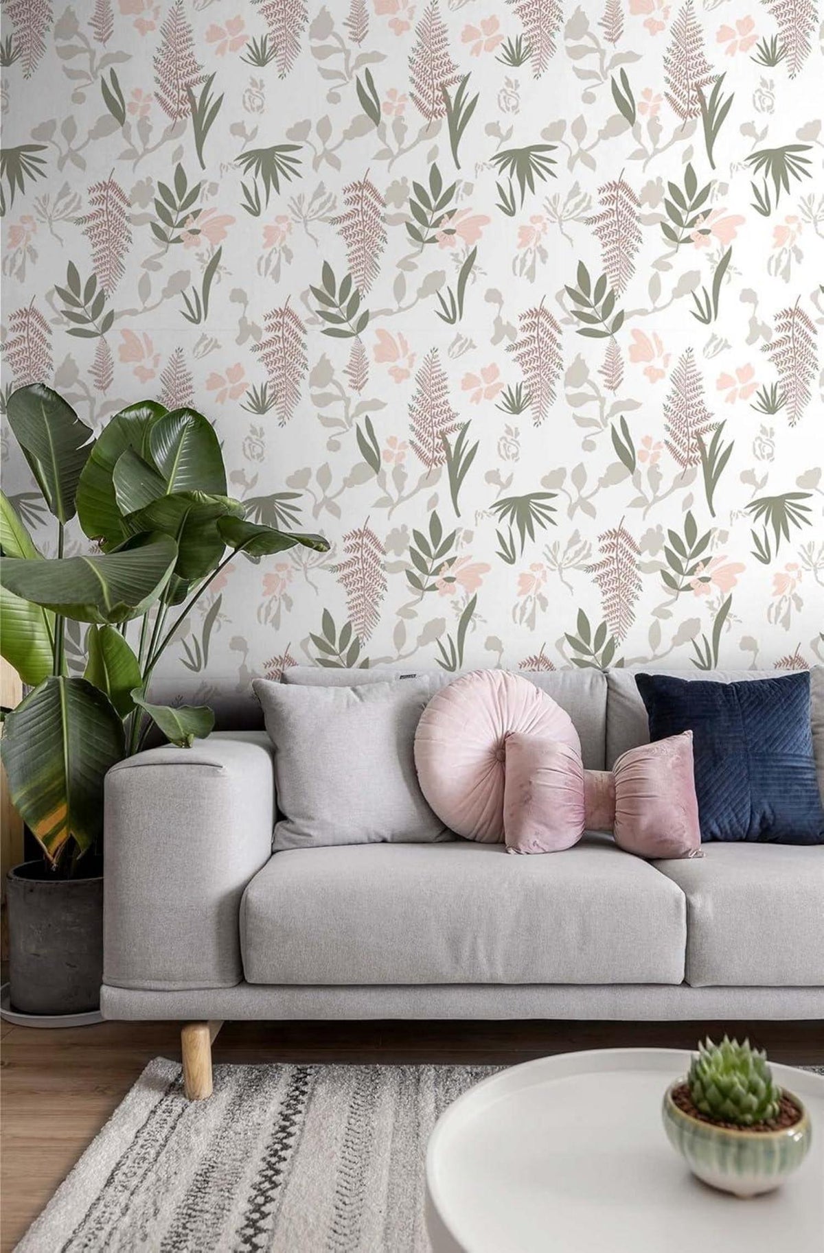 Selbstklebende Tapete Blume PVC vinyl Wanddekoration Floral Holz