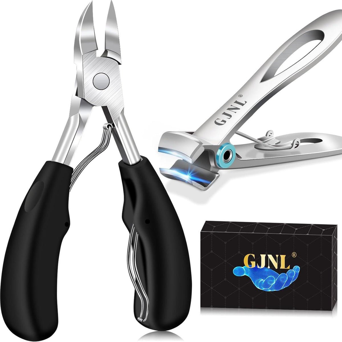 Professionelles Nagelknipser Set für dicke Nägel, Pediküre Fußnägel