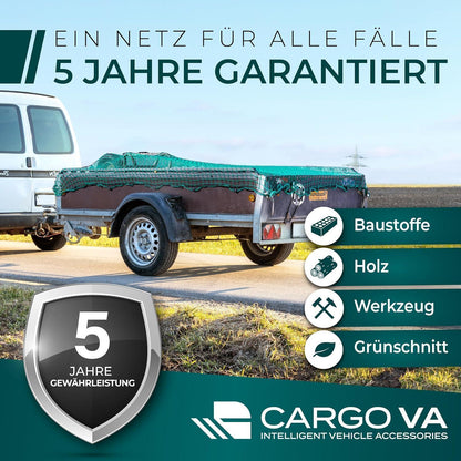 Anhängernetz 3,5x8m – DEKRA geprüft, reißfest & wetterfest