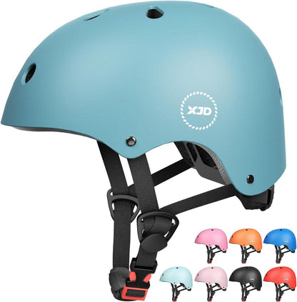 Fahrradhelm Kinder Jugend Multisport Skateboard CE-Zertifizierung Blau