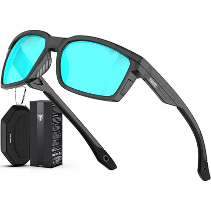 Polarisierte Sonnenbrille Herren Sportbrille TR90 Rahmen