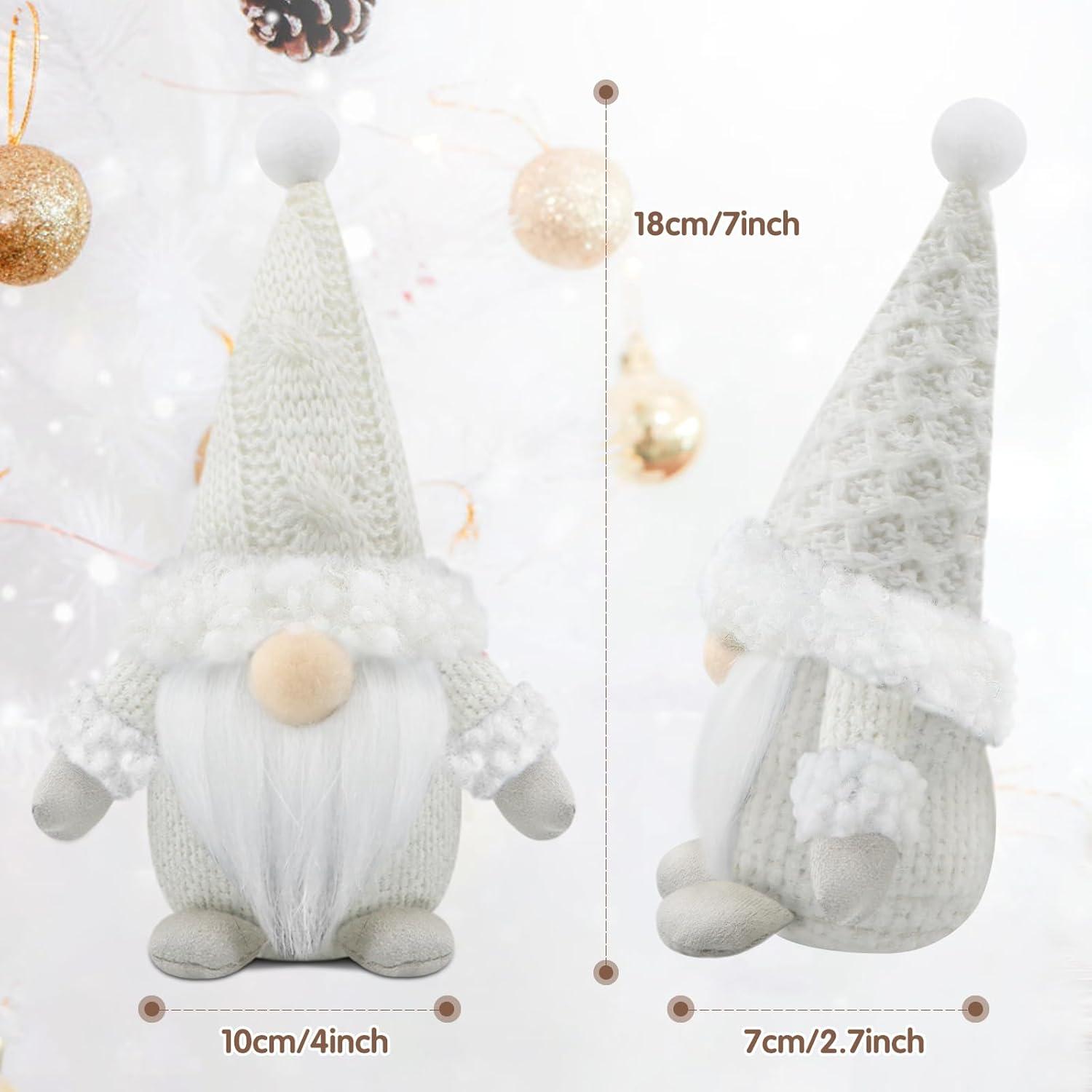 3er Set Weihnachtswichtel Figuren Weihnachtsdeko Deko