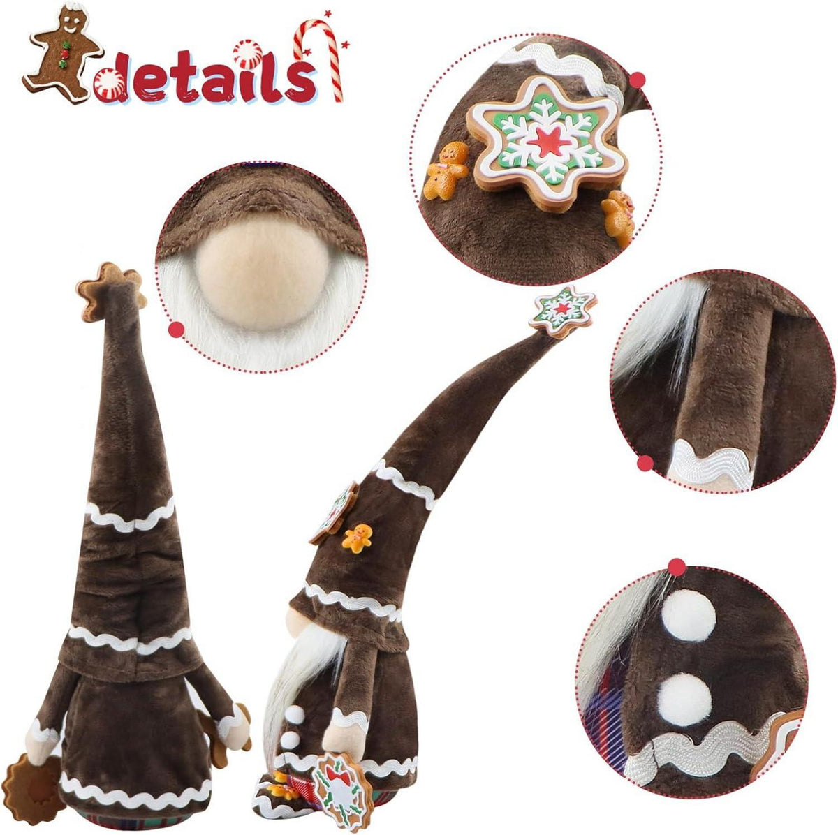 Weihnachtswichtel Figur Wichtel Weihnachtsdeko Zubehör