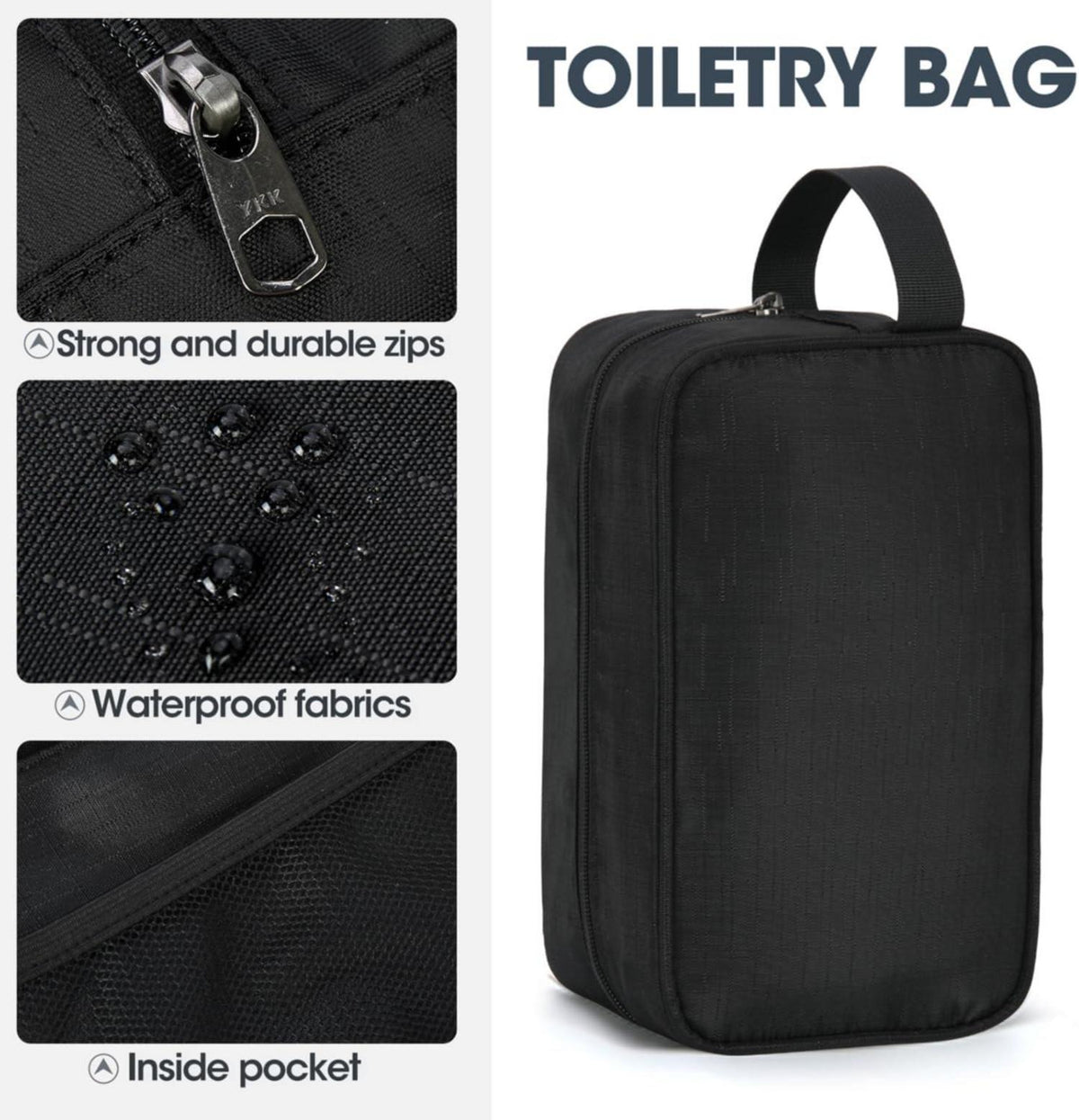 Faltbare Reisetasche 100L Sporttasche Herren Damen Urlaub Camping Black