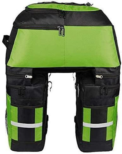 Loyzey 3-in-1 wasserdichte Fahrradtasche 70L für Gepäckträger